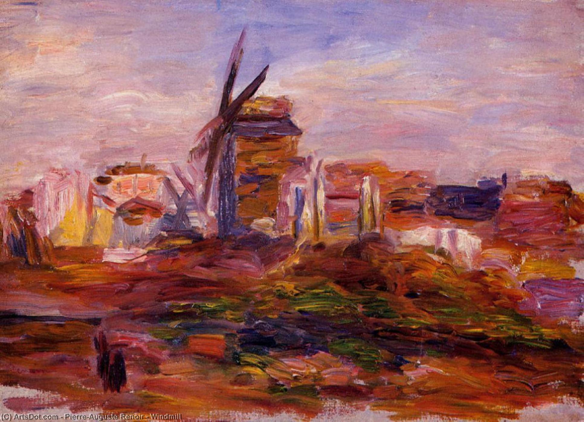 Windmill — ピエール＝オーギュスト・ルノワール