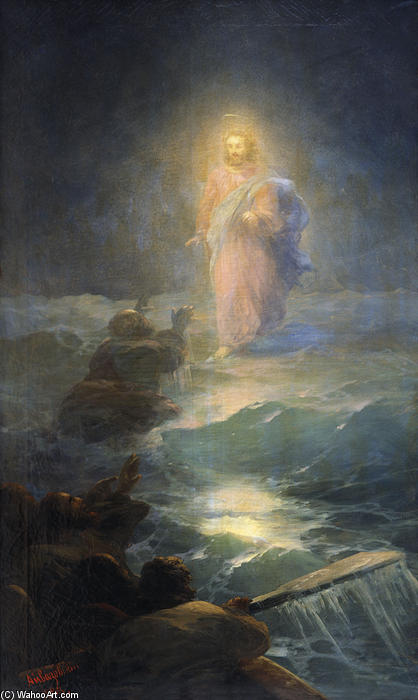 Jesus Walks On Water — Ivan Konstantinovich Aivazovsky
