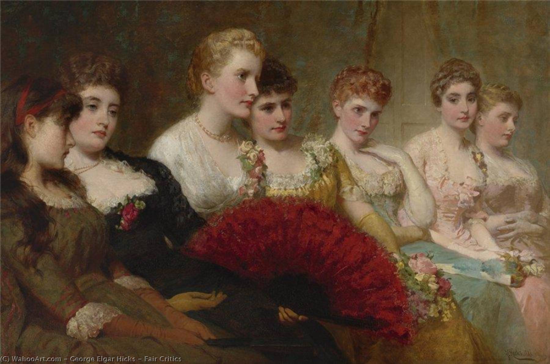 Fair Critics — George Elgar Hicks