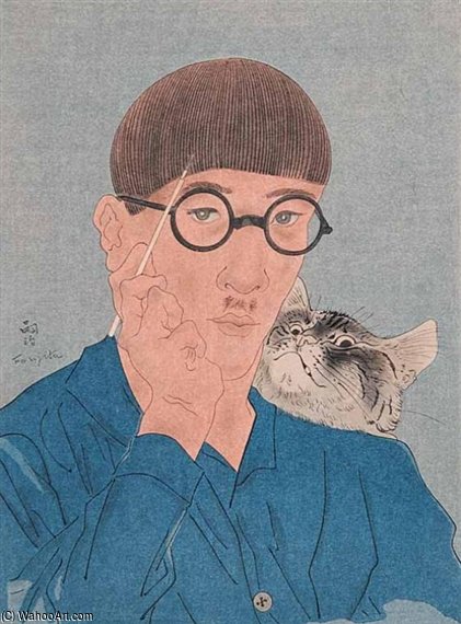 Self-portrait — Léonard Tsuguharu Foujita