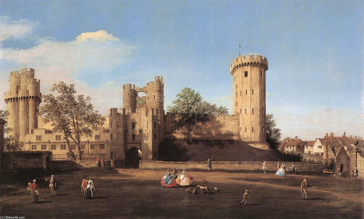 Warwick Castle: The East Front — Canaletto