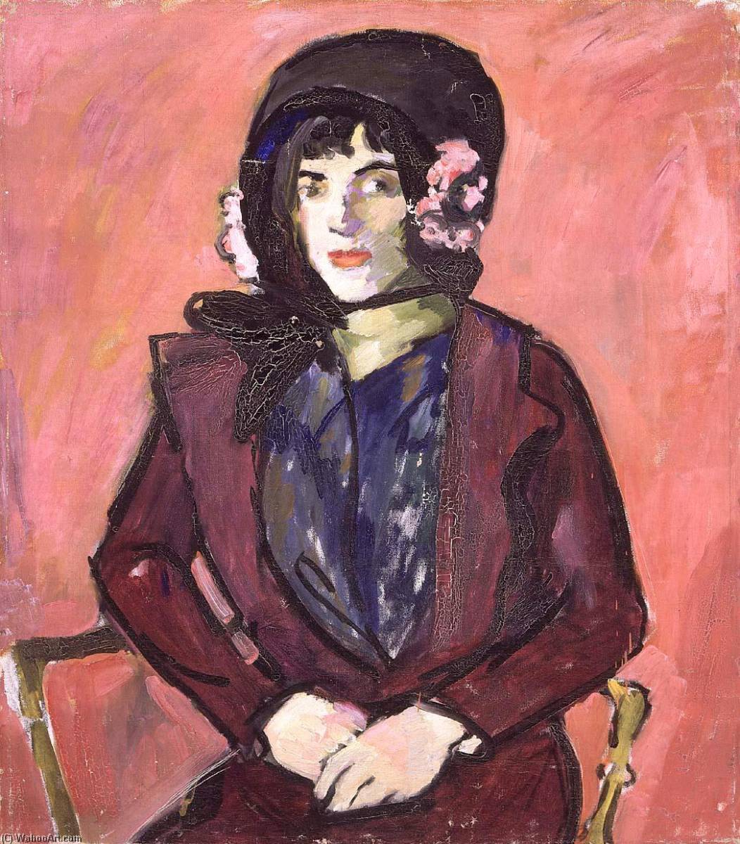 Portrait Of A Girl — Henry Lyman Saÿen
