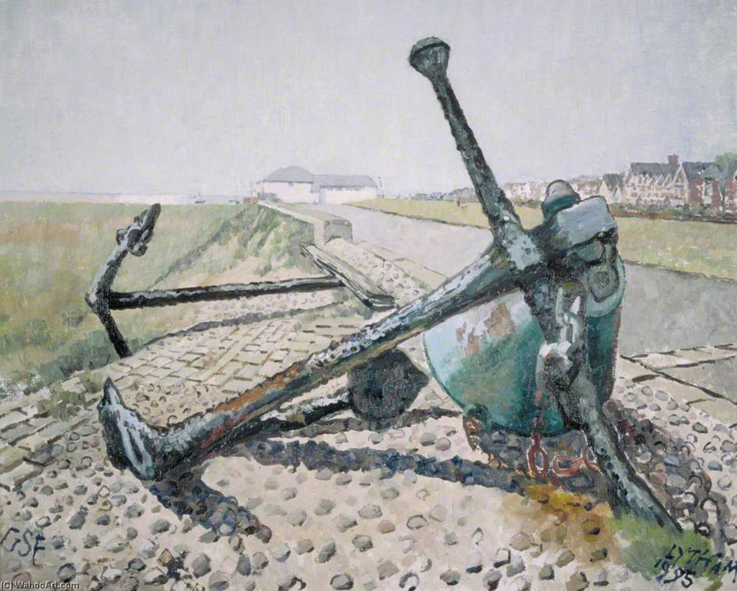 Anchors On The Strand, Lytham, Lancashire — Geoffrey Scowcroft Fletcher