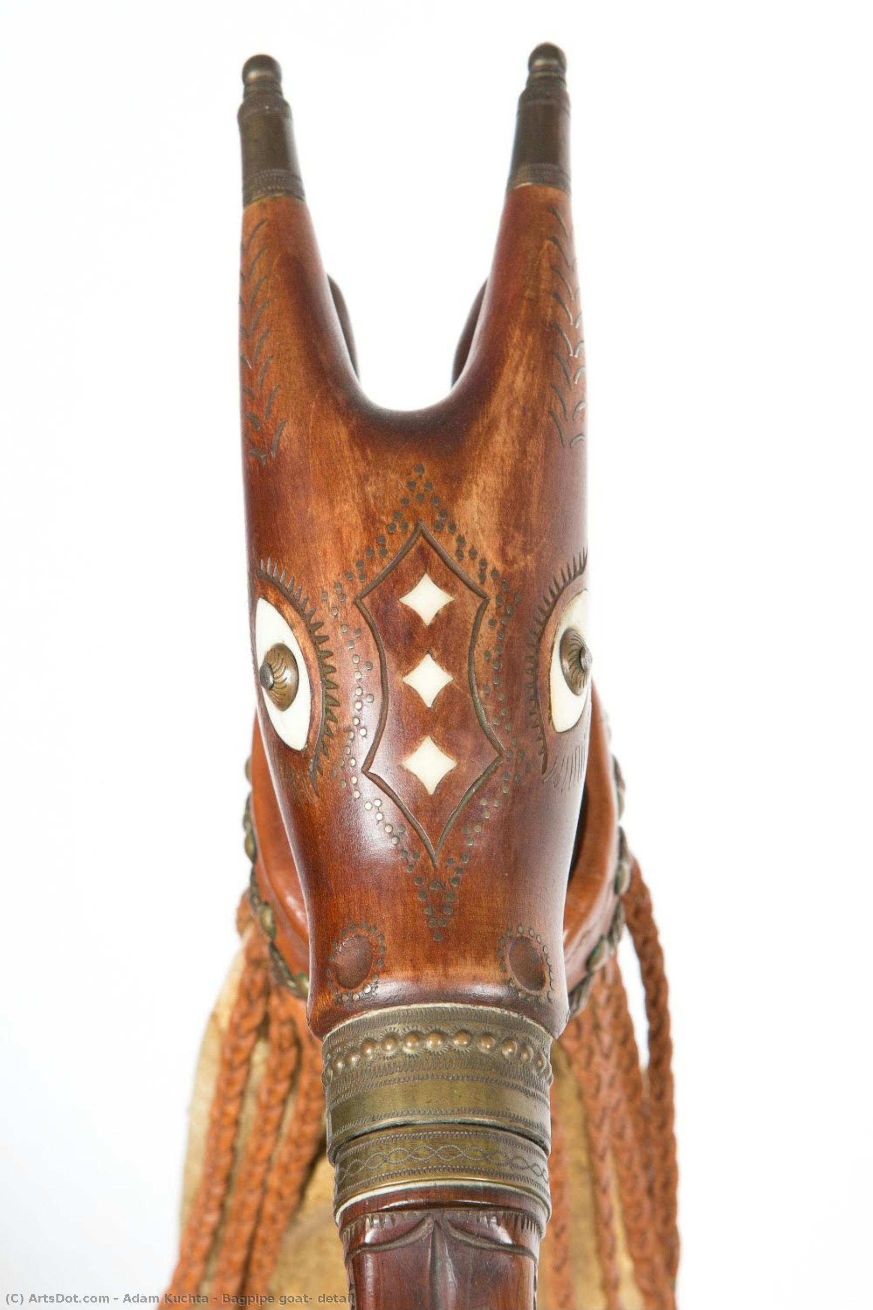 Bagpipe Goat- Detail — Adam Kuchta