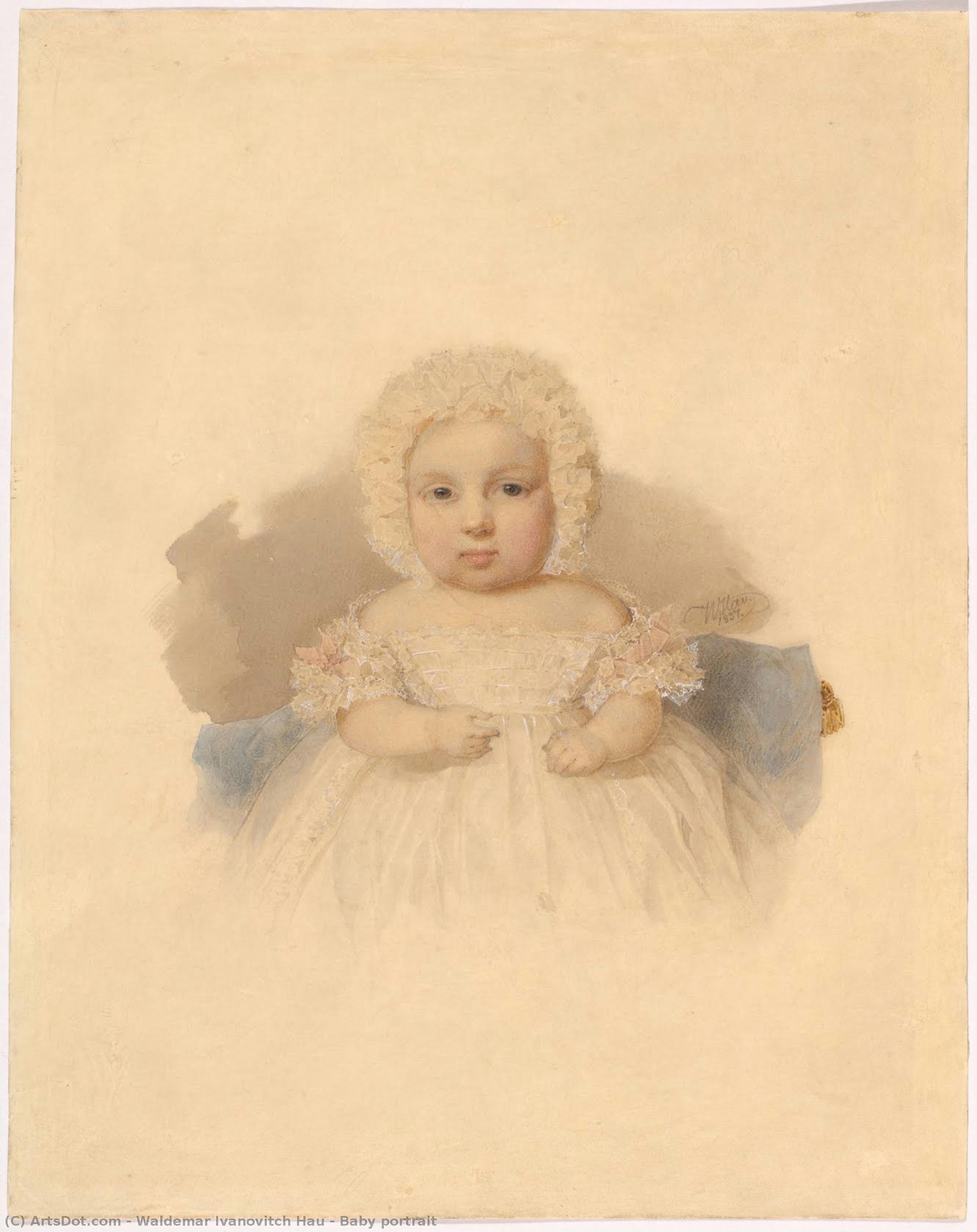 Baby Portrait — Waldemar Ivanovitch Hau