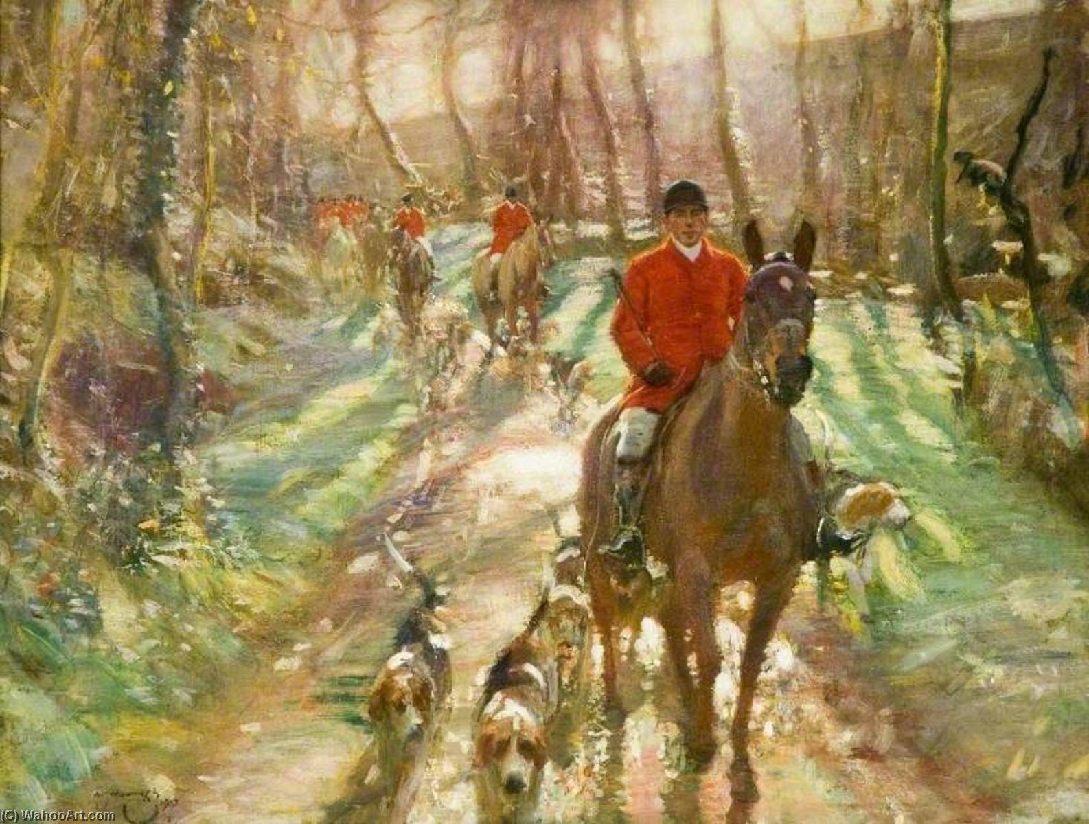 Mañana De Caza — Sir Alfred James Munnings