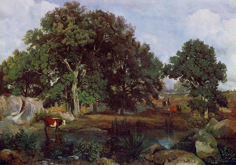 Forest Of Fontainebleau — Jean-baptiste-camille Corot