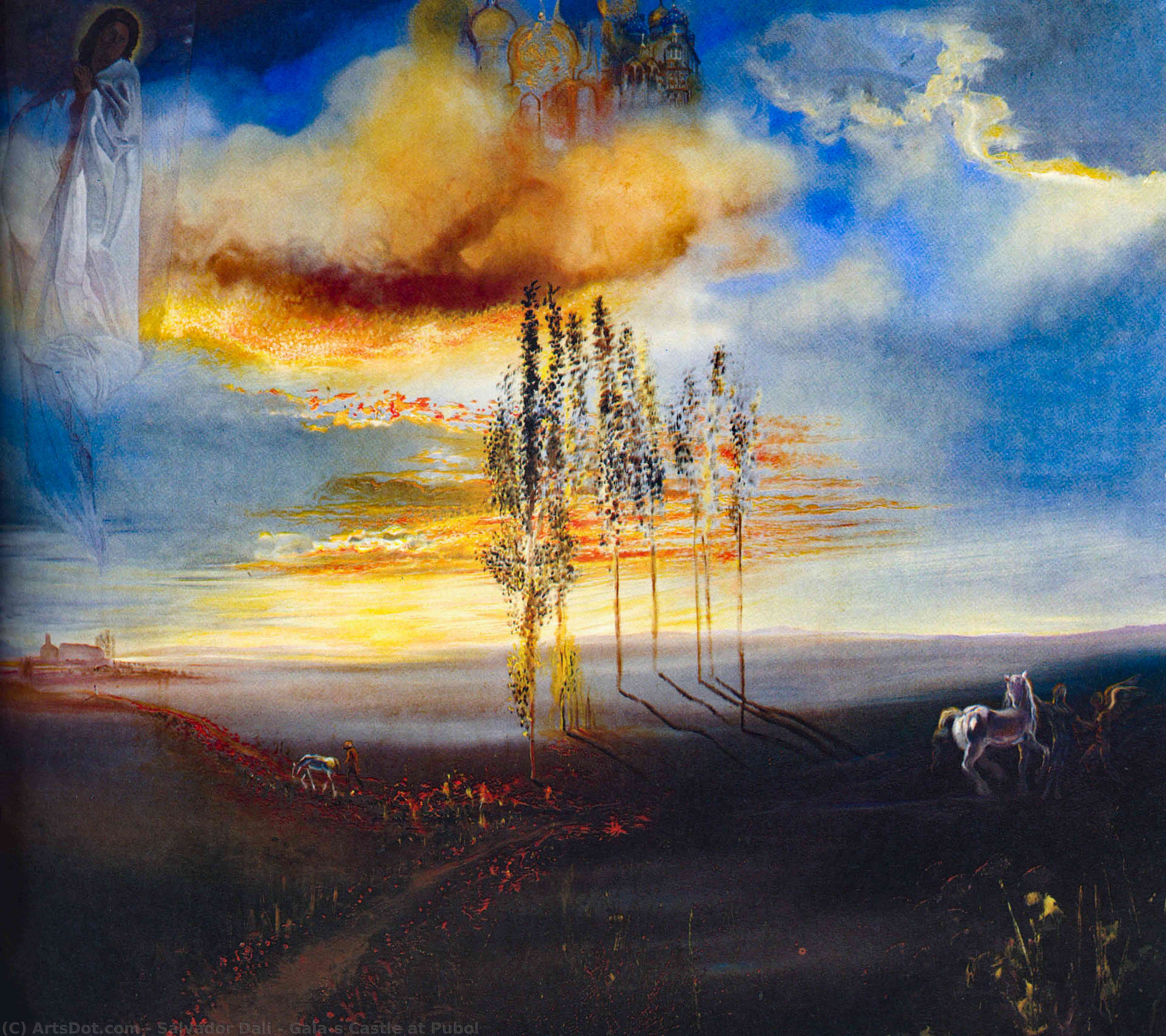 Gala's Schloss Bei Pubol — Salvador Dalí