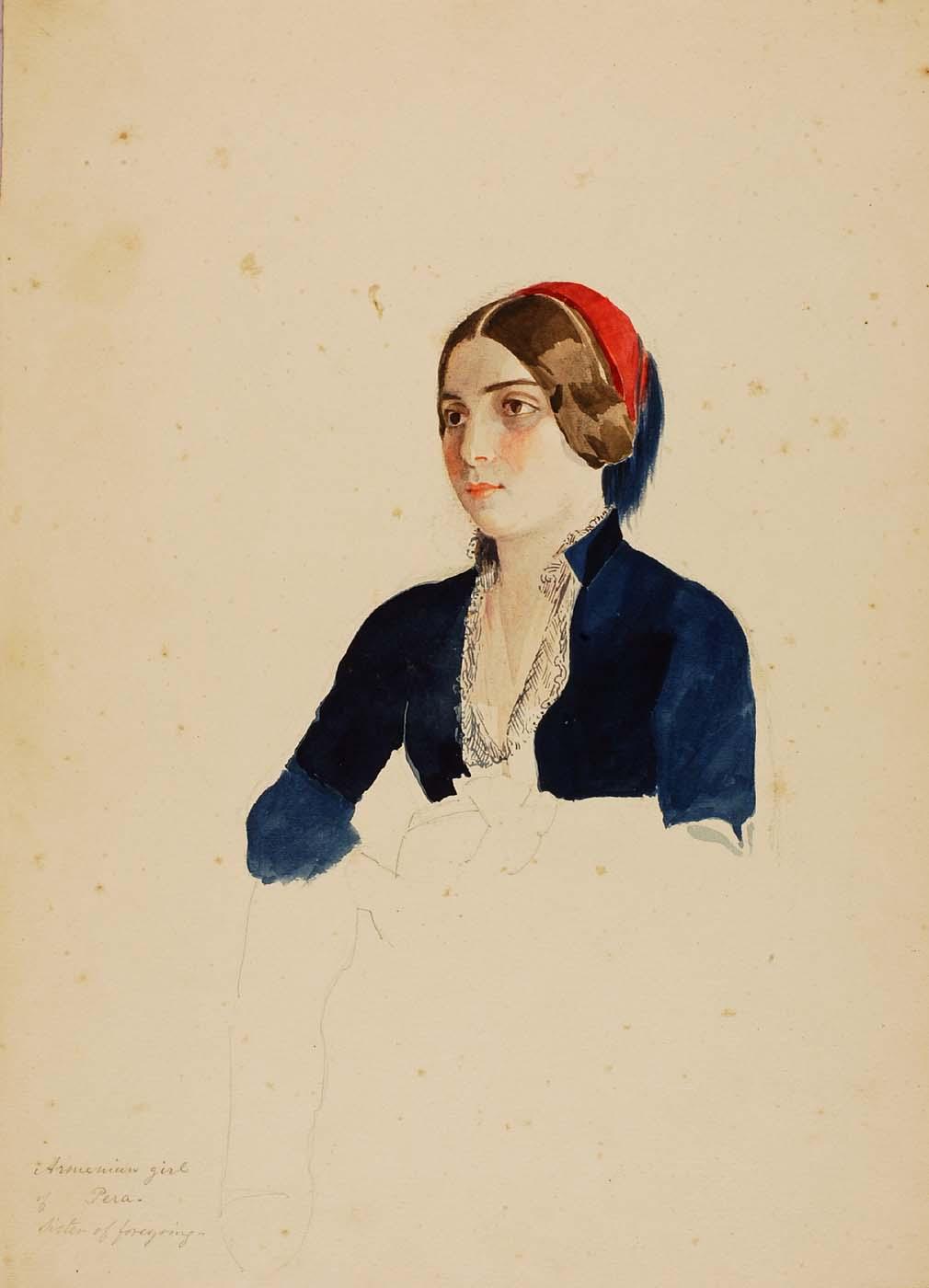 Armenian Girl Of Pera — Miner Kilbourne Kellogg