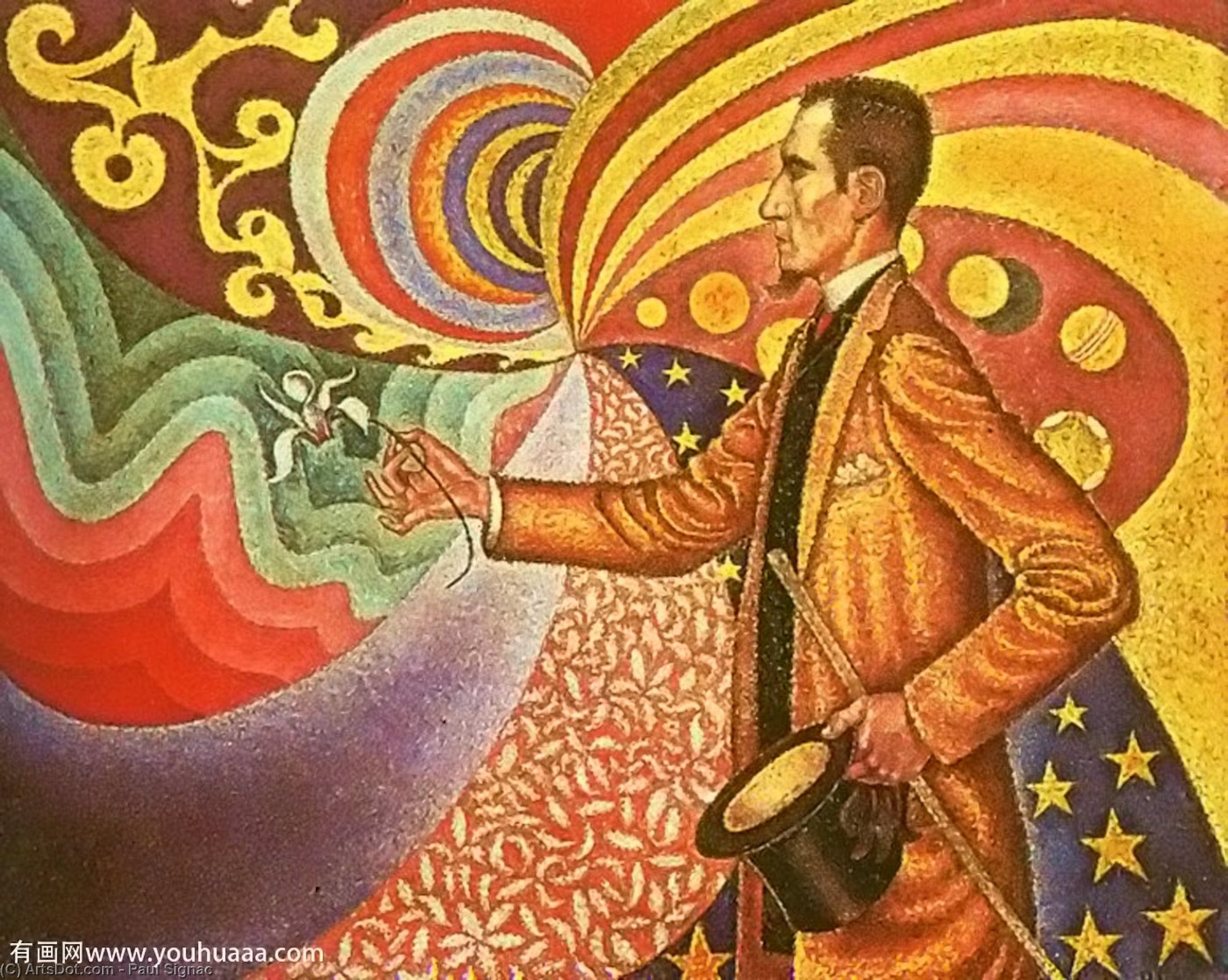Portrait Of Felix Feneon — Paul Signac