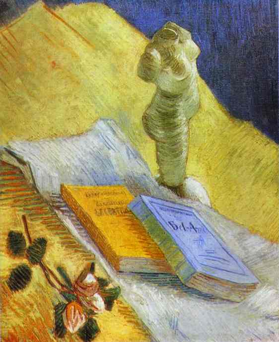 Still Life With A Statuette — Vincent Willem Van Gogh
