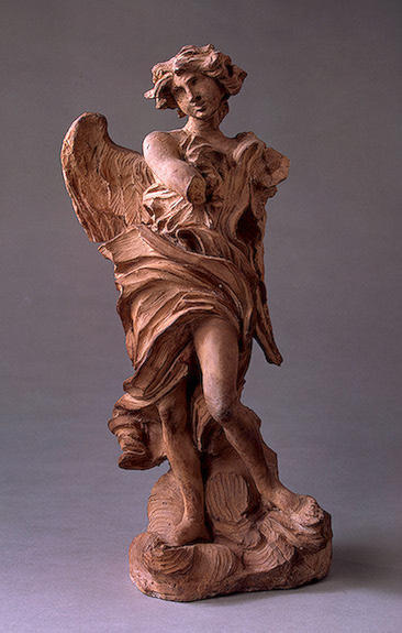 Angel With The Inscription Of I.n.r.i. — Gian Lorenzo Bernini