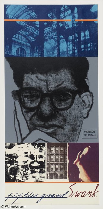 Fifties Grand Swank (morton Feldman) — Ronald Brooks Kitaj