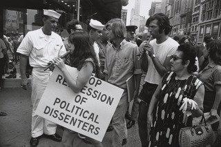 Political Demonstration, New York — Garry Winogrand