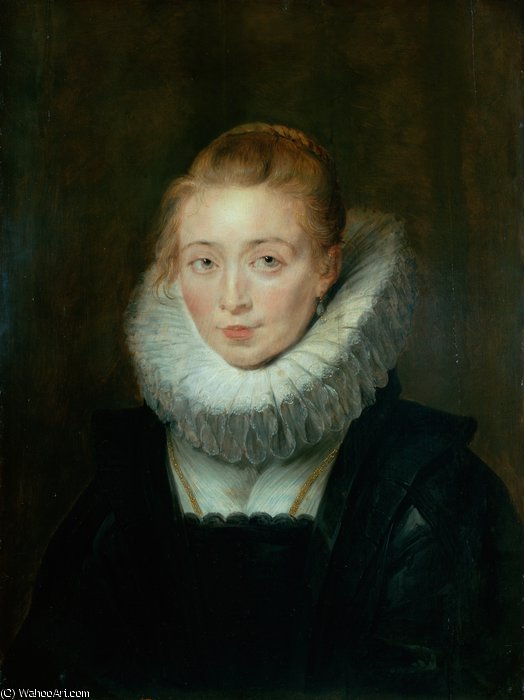Porträt Einer Dienersfrau Für Infanta Isabella — Peter Paul Rubens