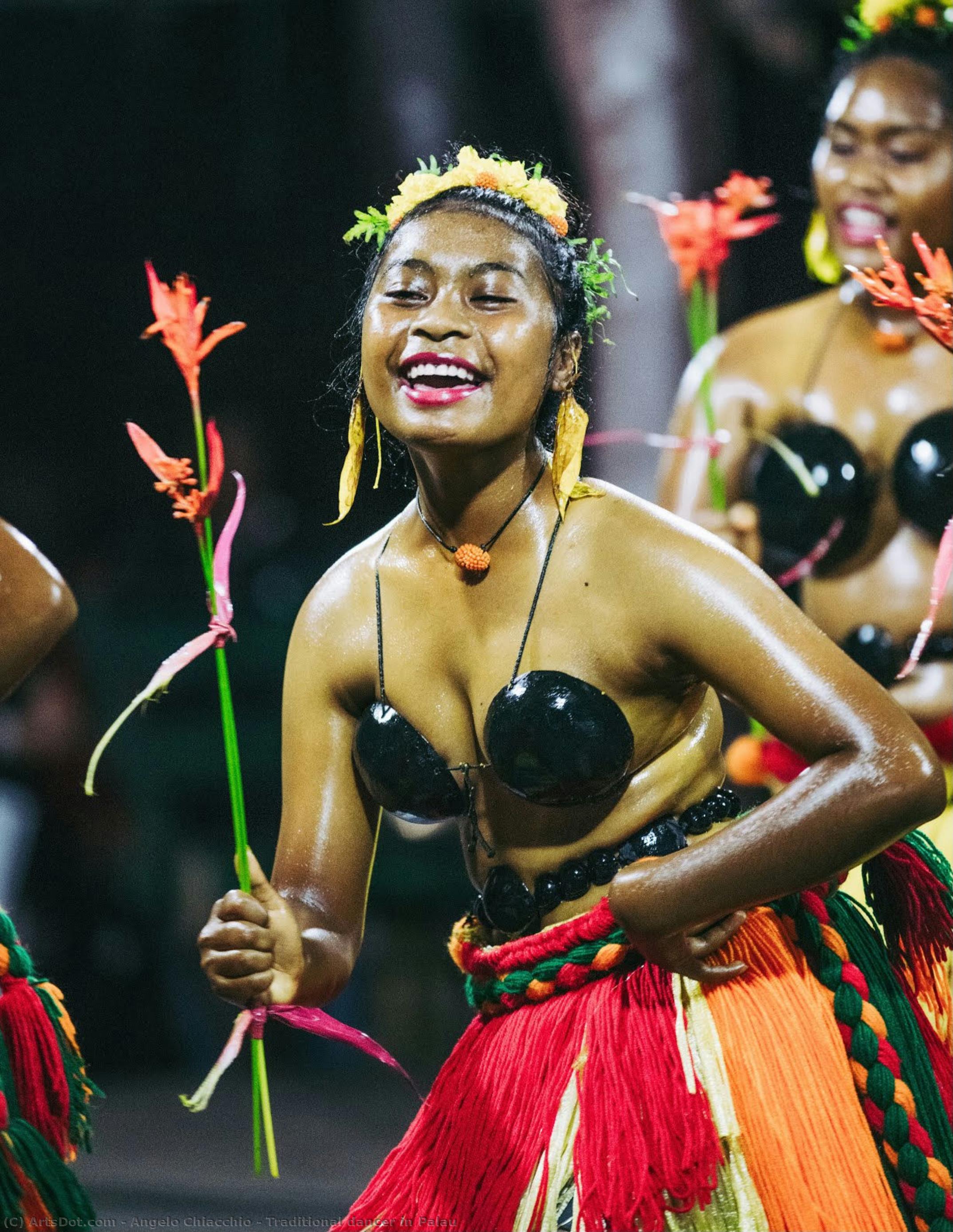 Traditional Dancer In Palau — Anđelo Kjakio