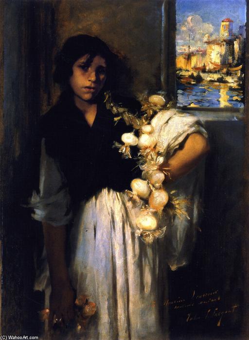 El Vendedor De Cebollas (también Conocido Como El Vendedor Veneciano De Cebollas) — John Singer Sargent