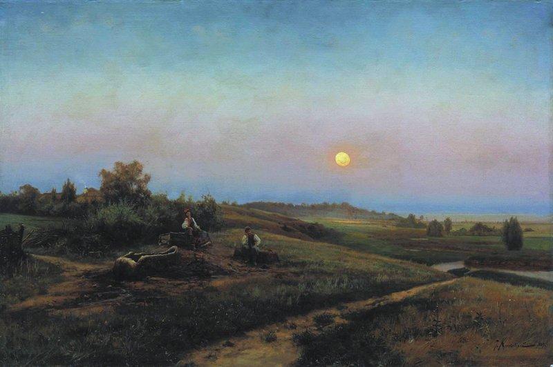 Evening In Ukraine — Iosif Evstafevich Krachkovsky