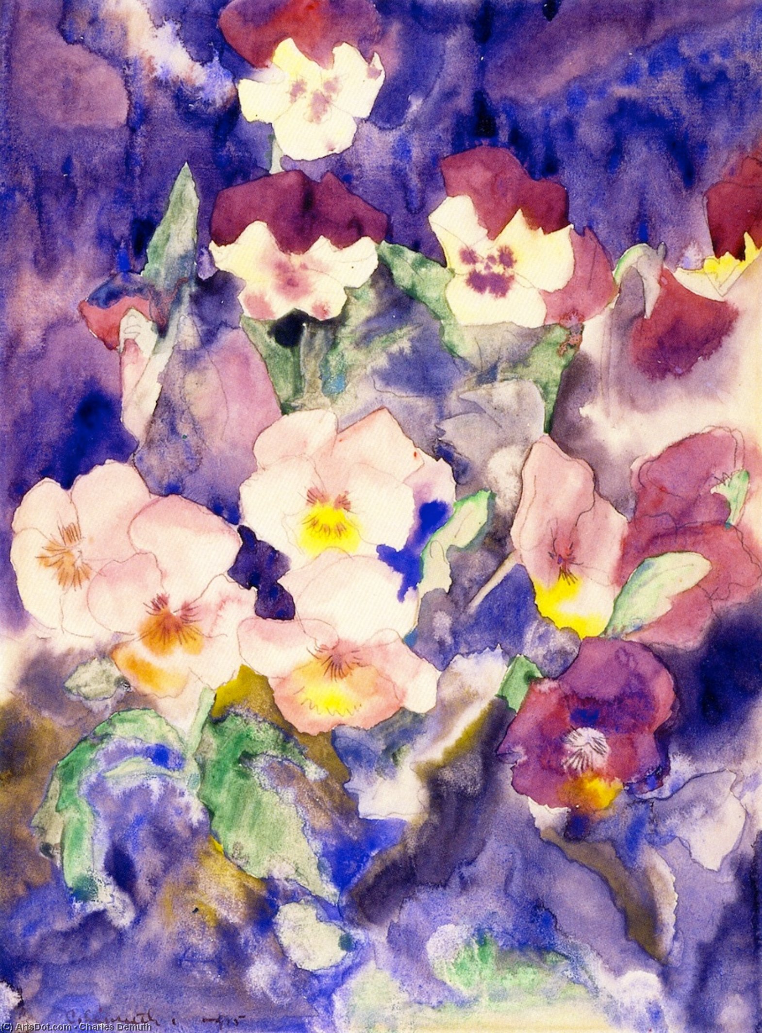 Pansies — Чарльз Демут