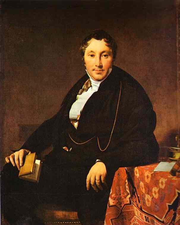 Portrait Of Monsieur Leblanc — Jean-auguste-dominique Ingres