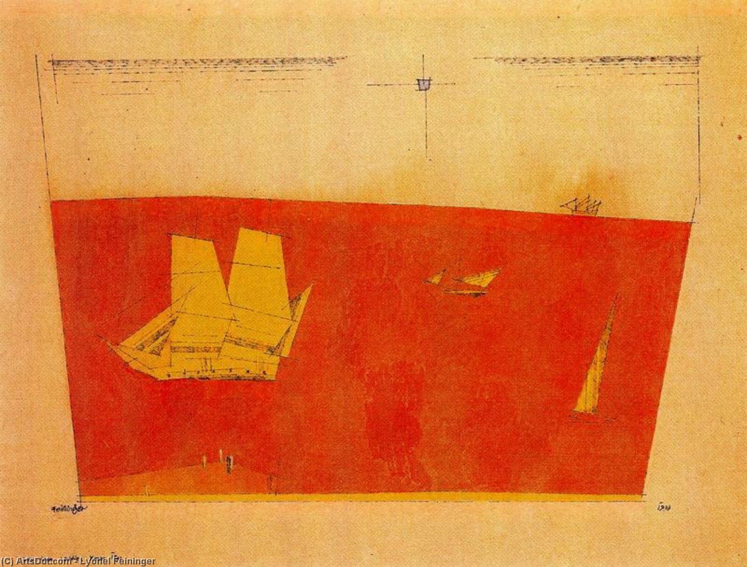 Untitled 1 — Лионел Фајнингер