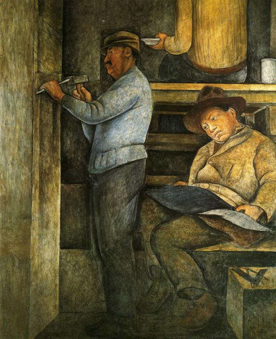 The Painter, The Sculptor And The Architect — ディエゴ・リベラ