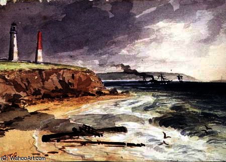 Lighthouse, Queenscliff, — Сэмюэл Томас Гилл