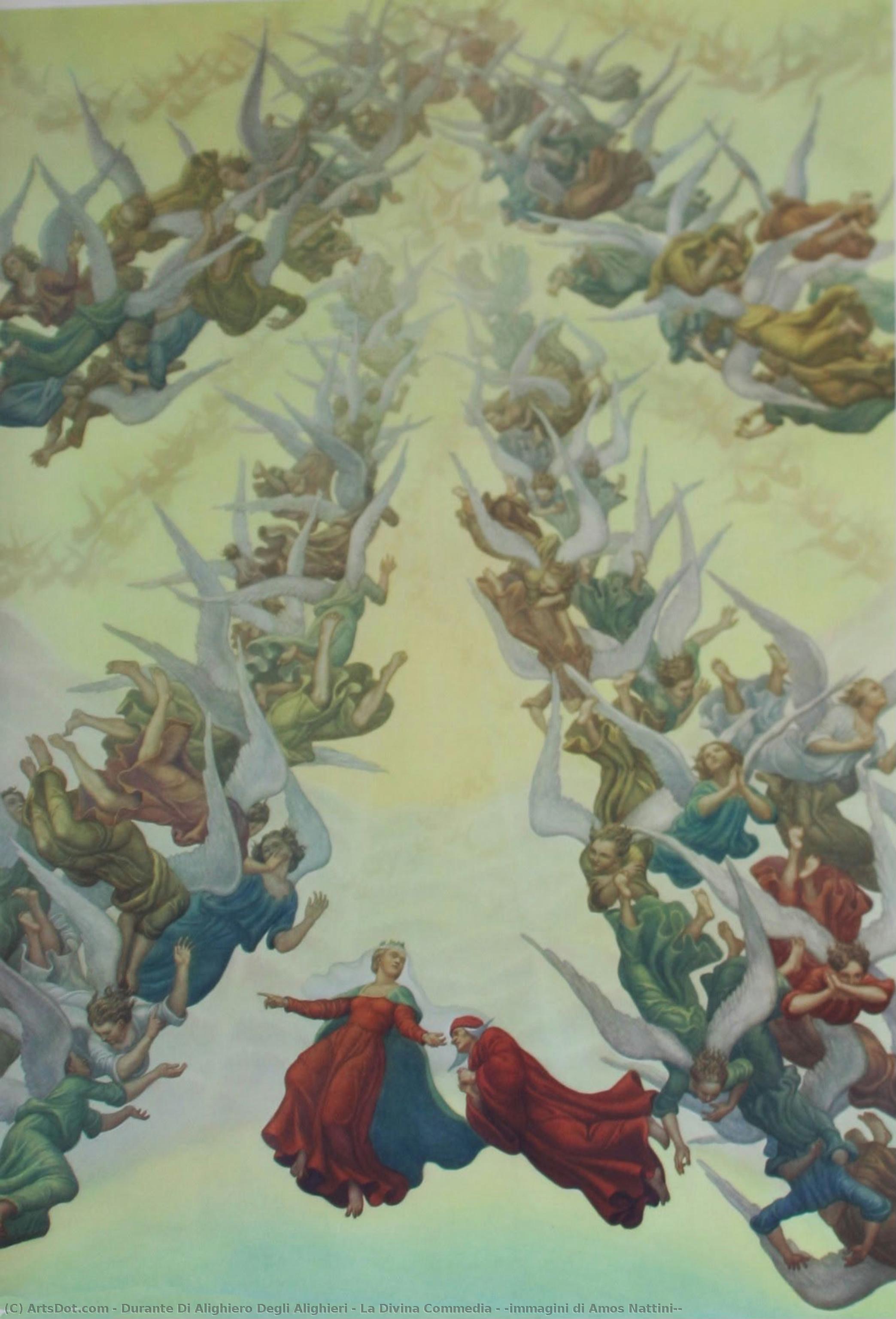 La Divina Commedia / [immagini Di Amos Nattini!] — Durante Di Alighiero Degli Alighieri