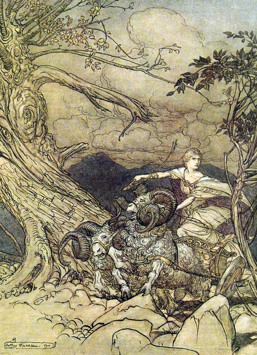 The Ring Of The Nibelung 23 — Arthur Rackham