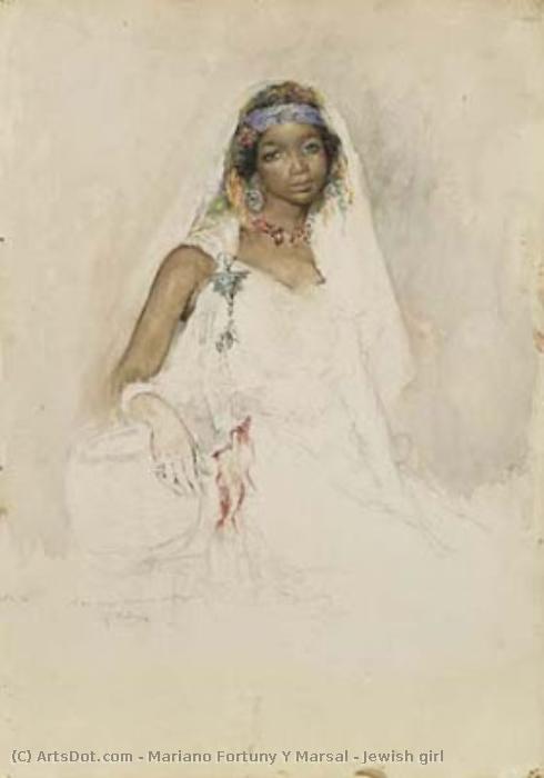 Jewish Girl — Mariano Fortuny Y Marsal