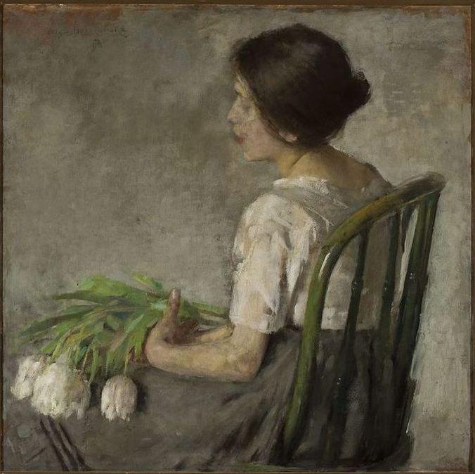 Girl With Tulips — Olga Bozna Ska