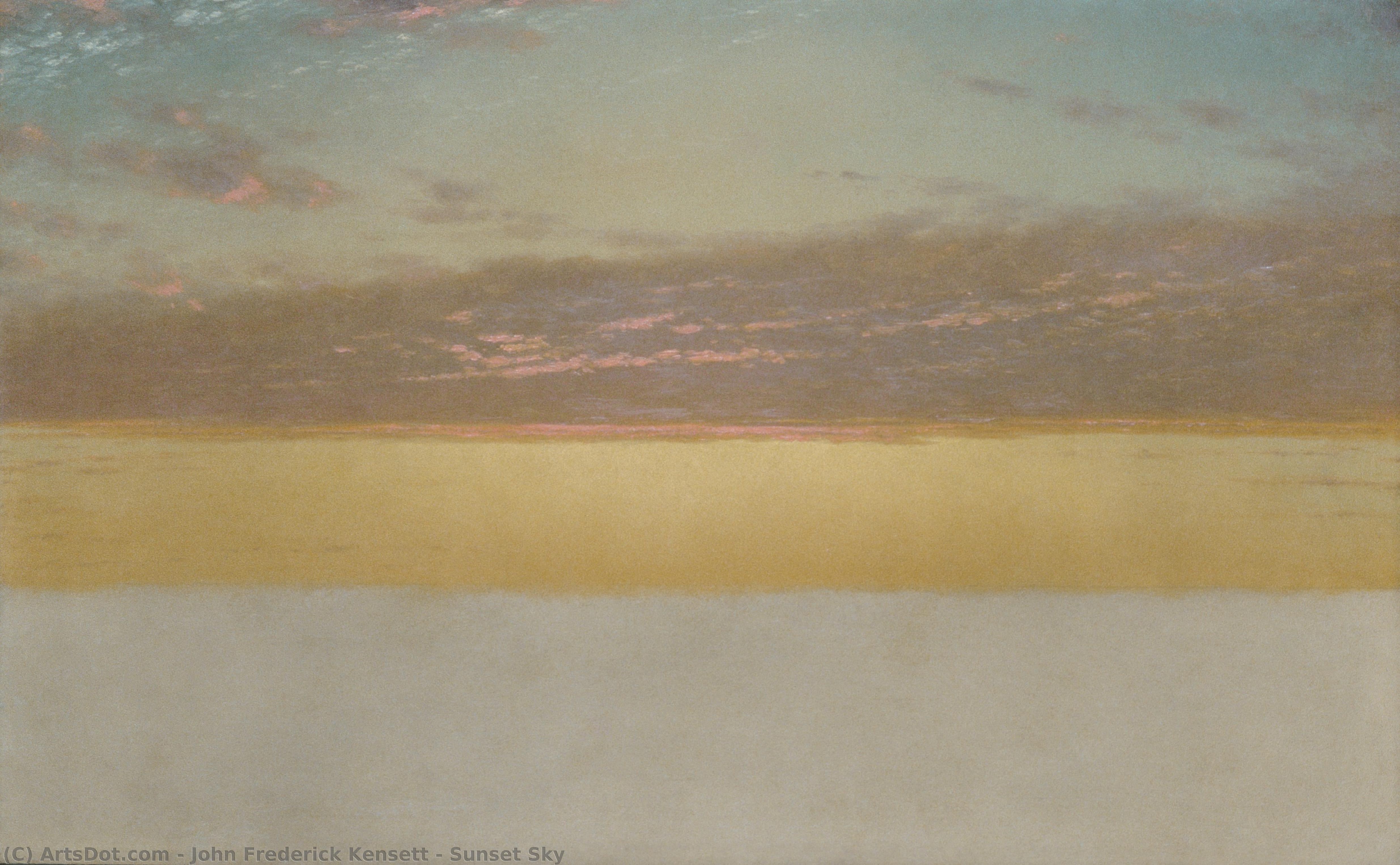Cielo Al Atardecer — John Frederick Kensett