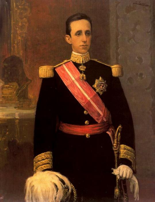 Retrato De Alfonso Xiii — Córdoba Julio Romero De Torres