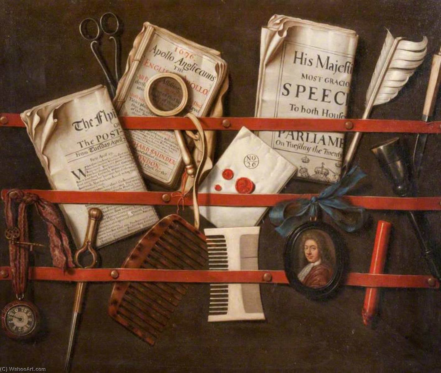 Trompe L'oeil, Letter Rack — Edwaert Collier