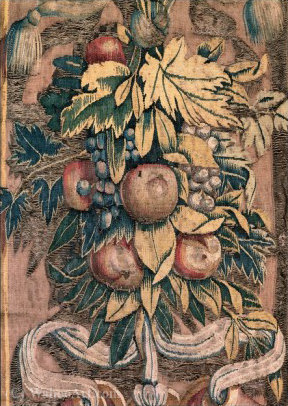 Fruits And Leaves Detail Of Beheading Of St. George Tapestry - (1552) — Giovanni Karcher