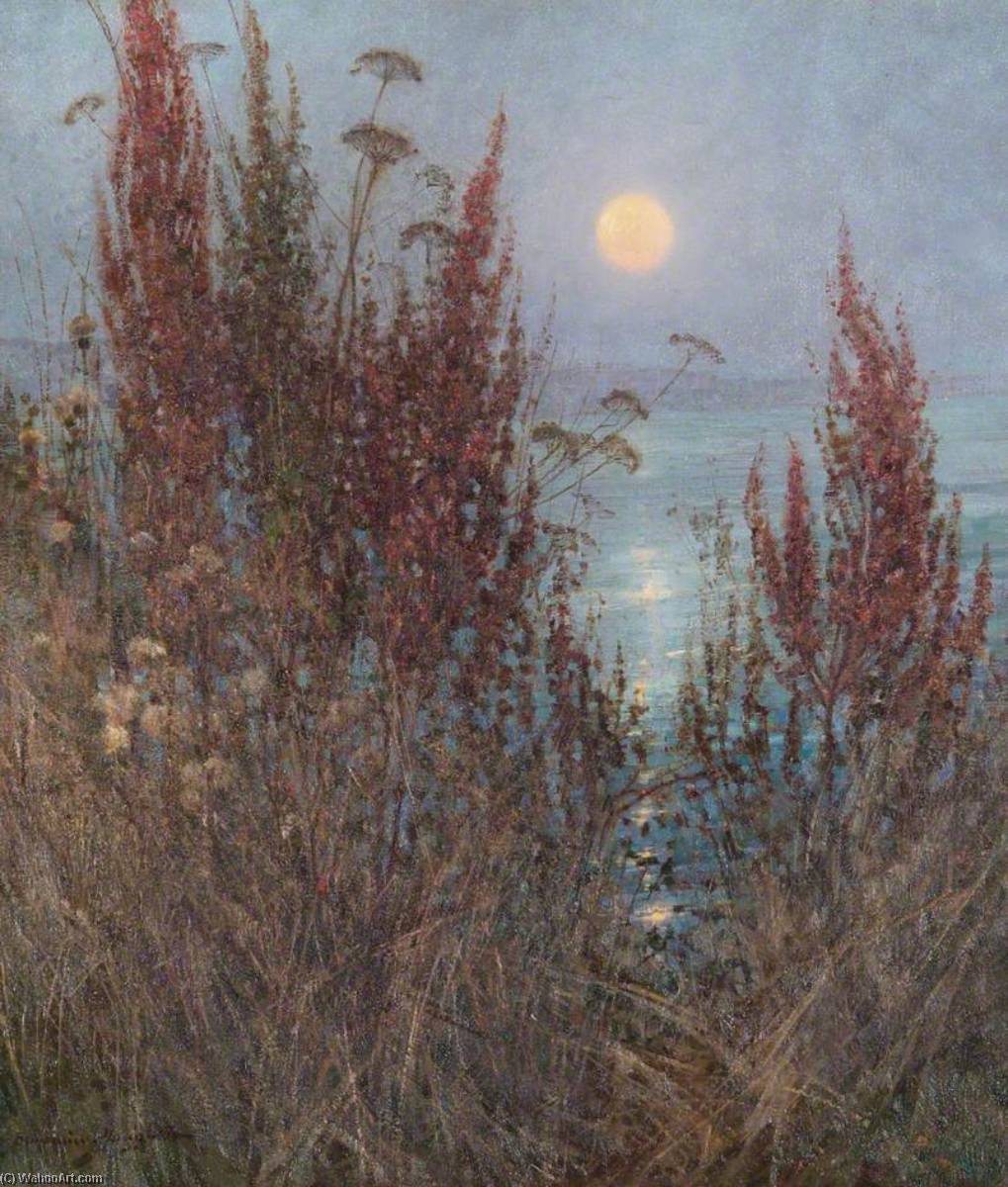 The Edge Of The Cliff, Newlyn — Benjamin Haughton