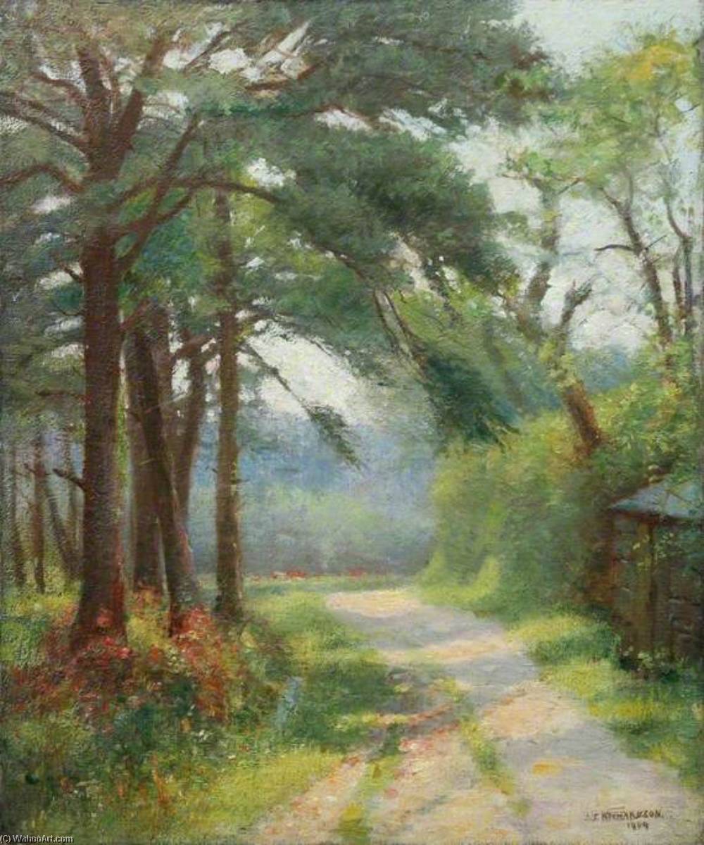 Path From Cuckoo Mills To Swanpool, Falmouth — John Thomas Richardson