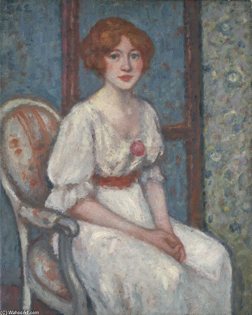 Portrait Of Andrée — Georges D'espagnat