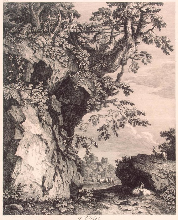 View Near Vietri — Georg Abraham Hackert
