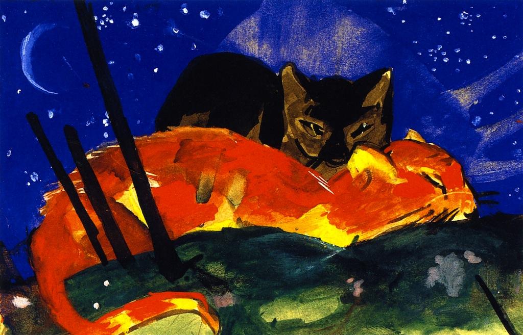 Two Cats — Франц Марк