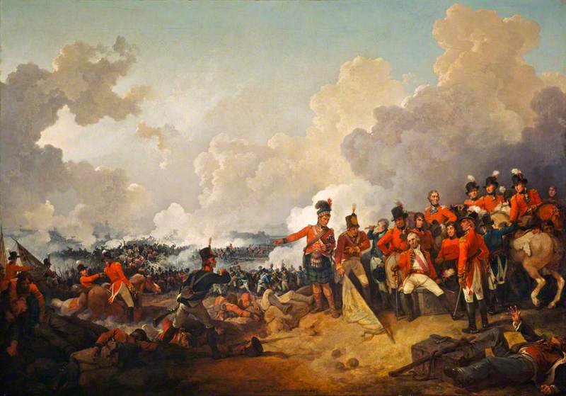 The Battle Of Alexandria, 21 March 1801 — Philip James De Loutherbourg