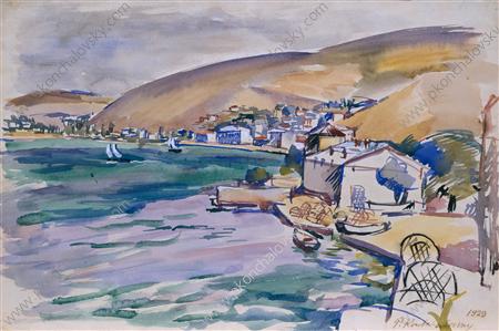 Balaklava. View Of The City And The Bay. — Pyotr Konchalovsky