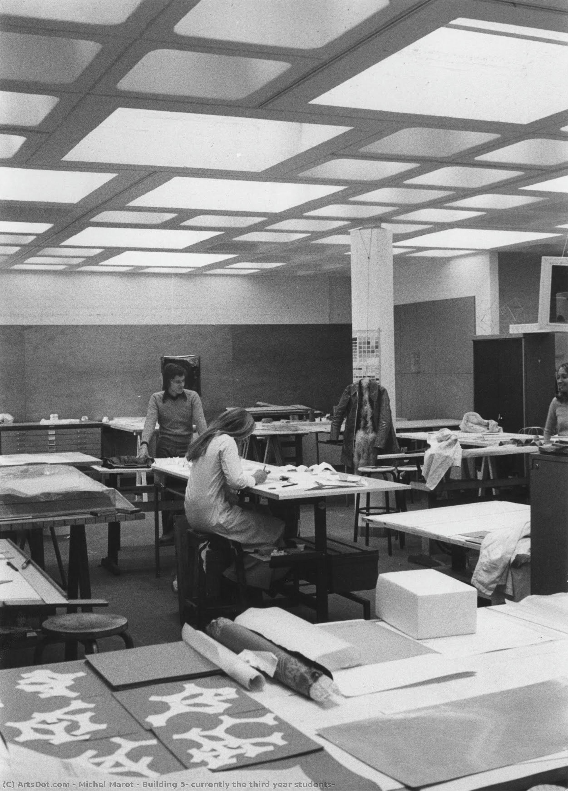 Building 5, Currently The Third Year Students — Michel Marot