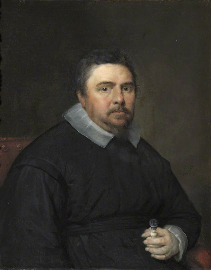Isaac Bargrave, Dean Of Canterbury — Cornelis Janssens Van Ceulen