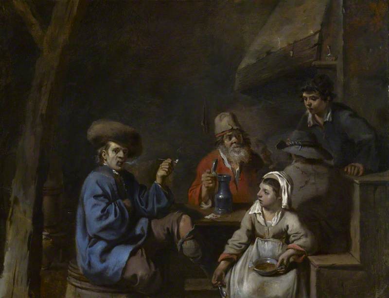 Interior Of An Inn — Sébastien Bourdon