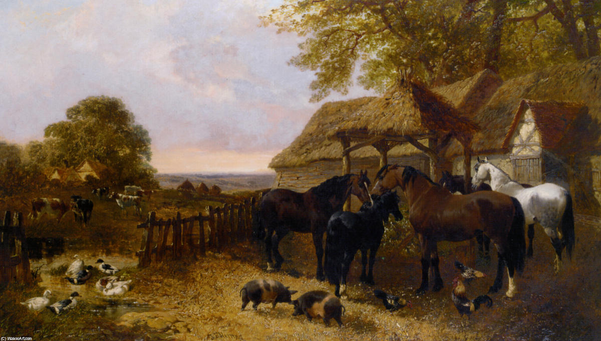 The Stable Yard — Джон Фредерик Херринг-младший