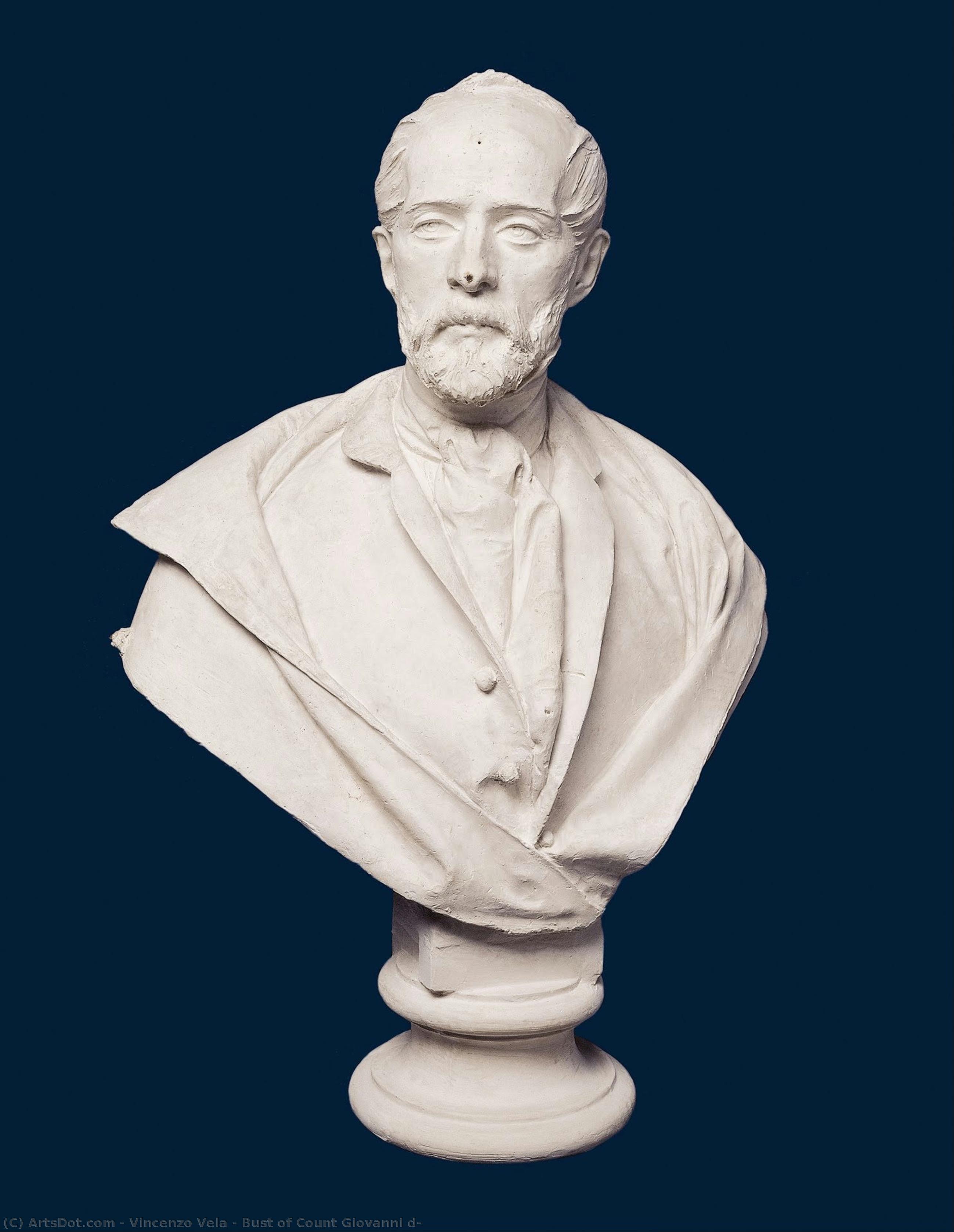 Bust Of Count Giovanni D — Винченцо Вела