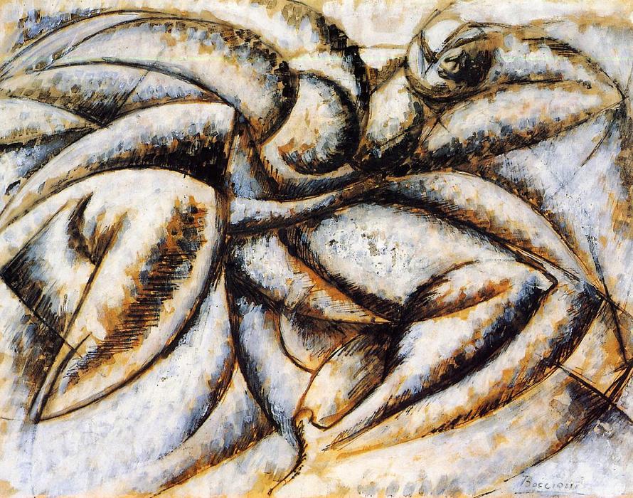 Dynamism Of The Human Body — Umberto Boccioni