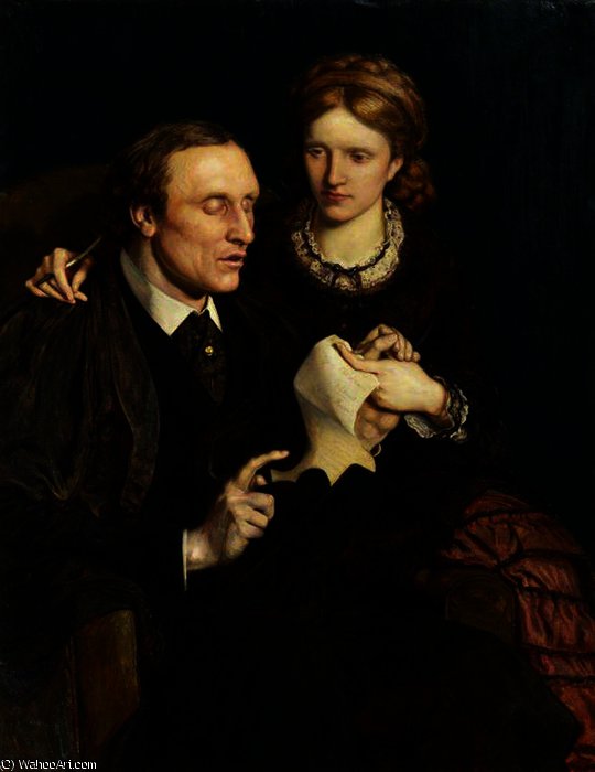 Henry Fawcett; Dame Millicent Garrett Fawcett, Née Garrett — Ford Madox Brown