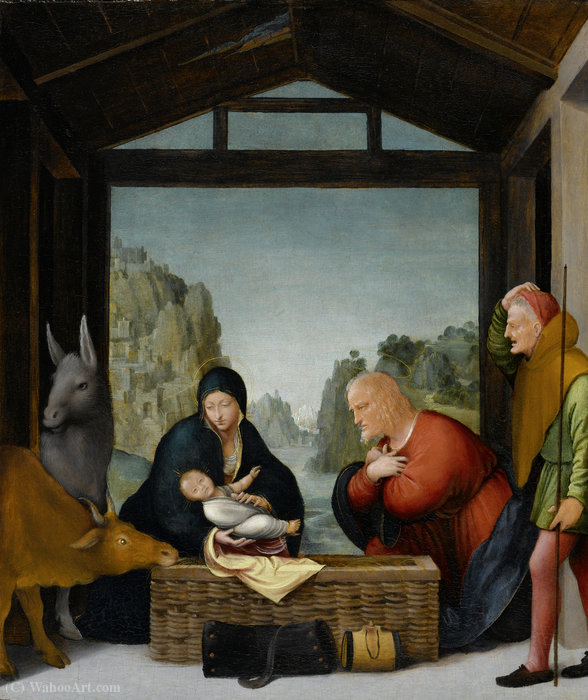 The Adoration Of The Shepherds — Arcangelo Di Jacopo Del Sellaio